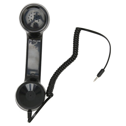 Retro phone handset for cell phone