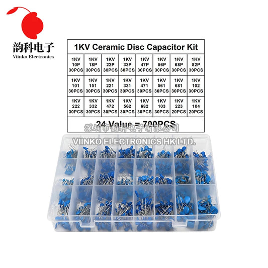 Big River Hardware Assorted Ceramic Capacitors Kit