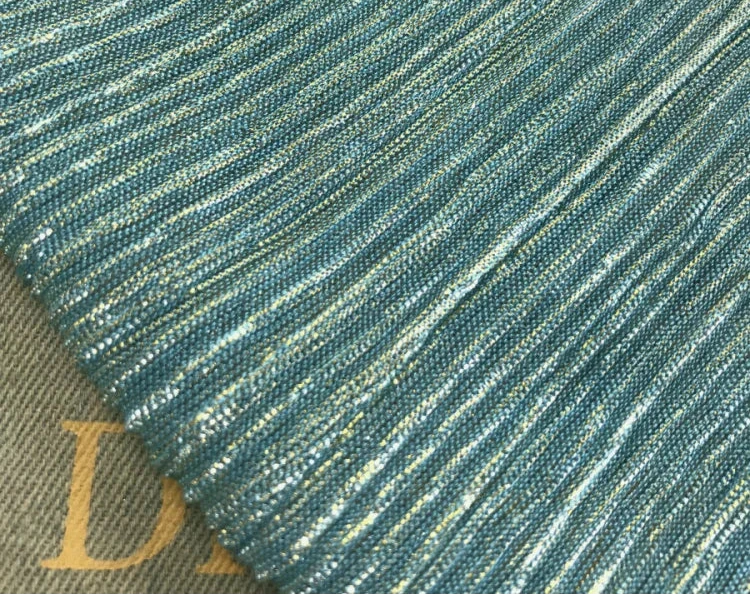 Big River Hardware Metallic Pleated Star Gold Wire Mesh Speaker Cloth