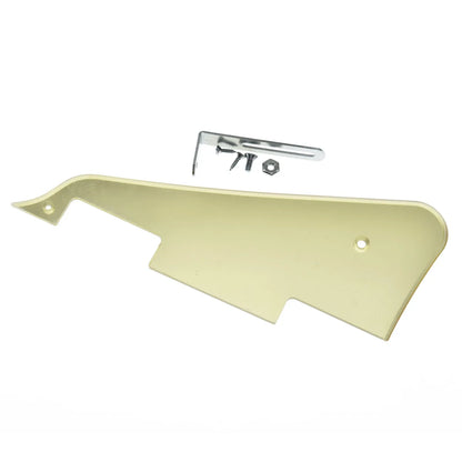 Premium Clear Guitar Pickguard for Gibson Les Paul Guitars with Stainless Steel Bracket and Hardware Accessories