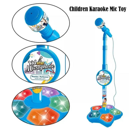 karaoke microphone with stand