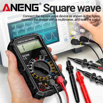 Big River Hardware Handheld Digital Multimeter LCD Backlight
