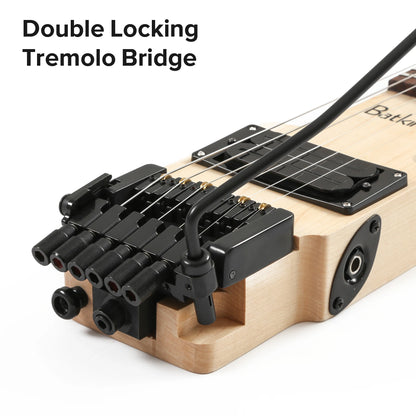 Compact Travel Electric Guitar - Play Anywhere