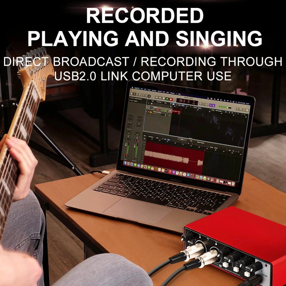 Big River Hardware MD22 USB Audio Interface for Guitar