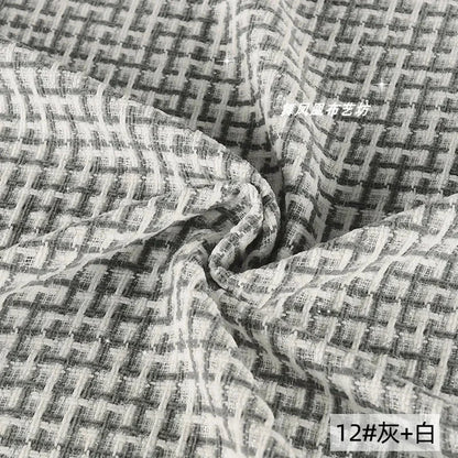 Big River Hardware Silver Thread Soft Tweed Speaker Fabric