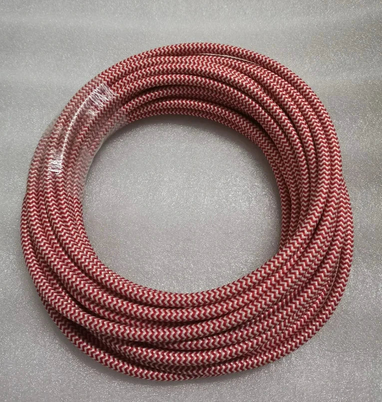 Big River Hardware Fabric Wire Braided Multicolor Cable
