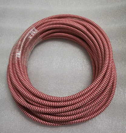 Big River Hardware Fabric Wire Braided Multicolor Cable