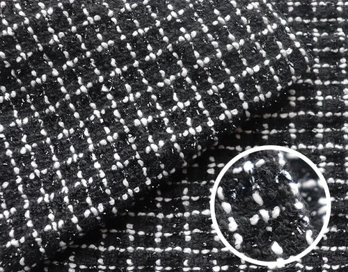 Tweed Speaker Grill Cloth Cream Gold