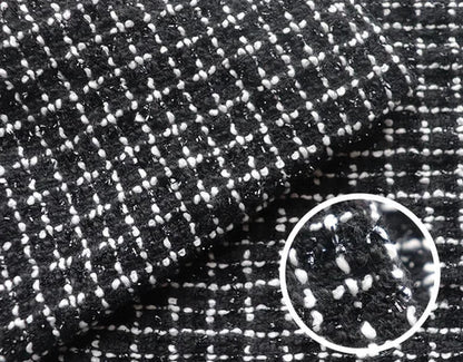 Tweed Speaker Grill Cloth Cream Gold