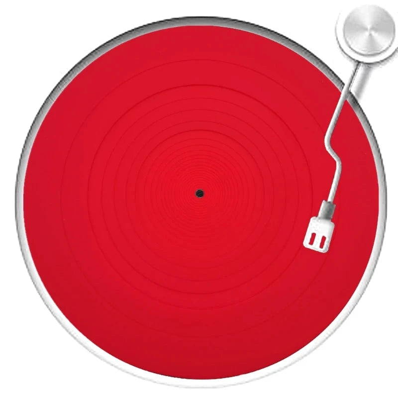 Anti-Vibration Slipmat Turntable Mat Audiophile for LP Vinyl Record Player Anti-Static Turntable Mat Platter Mat Record Mat