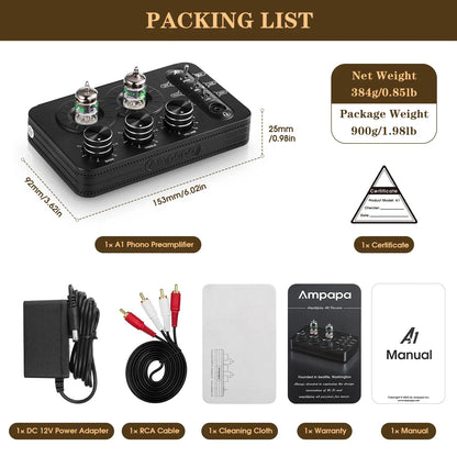Tube Phono Preamplifier For Turntable