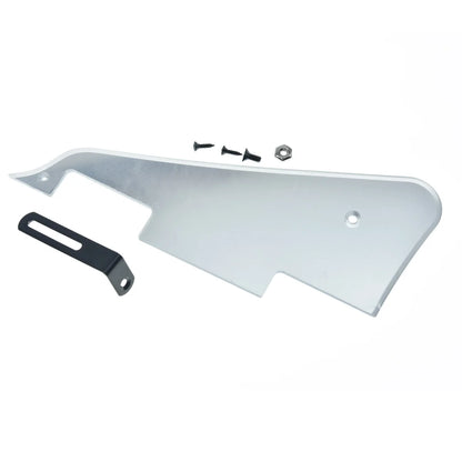 Premium Clear Guitar Pickguard for Gibson Les Paul Guitars with Stainless Steel Bracket and Hardware Accessories