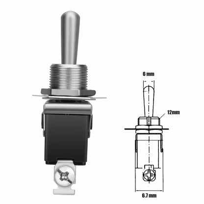Big River Hardware Heavy Duty Waterproof Toggle Switch