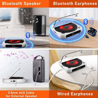 Big River Hardware Bluetooth Portable CD Player