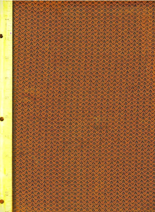 orange black speaker grille cloth