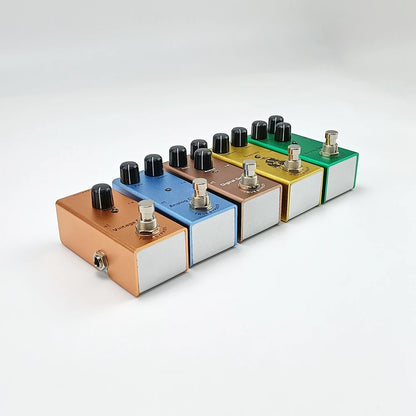 Big River Hardware Vintage Tube Screamer Overdrive Pedal with True Bypass