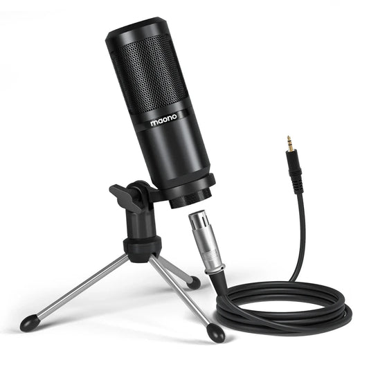 Big River Hardware Maono PM360TR Condenser Microphone for Podcast and YouTube