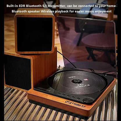 Big River Hardware High-Fidelity Portable CD Player with Lossless Audio