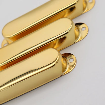Big River Hardware Single Coil Pickup Covers: Premium Metal for Noise Reduction, Stylish Colors in Black, Silver, Gold, Bronze, Red Copper for Guitar Enthusiasts