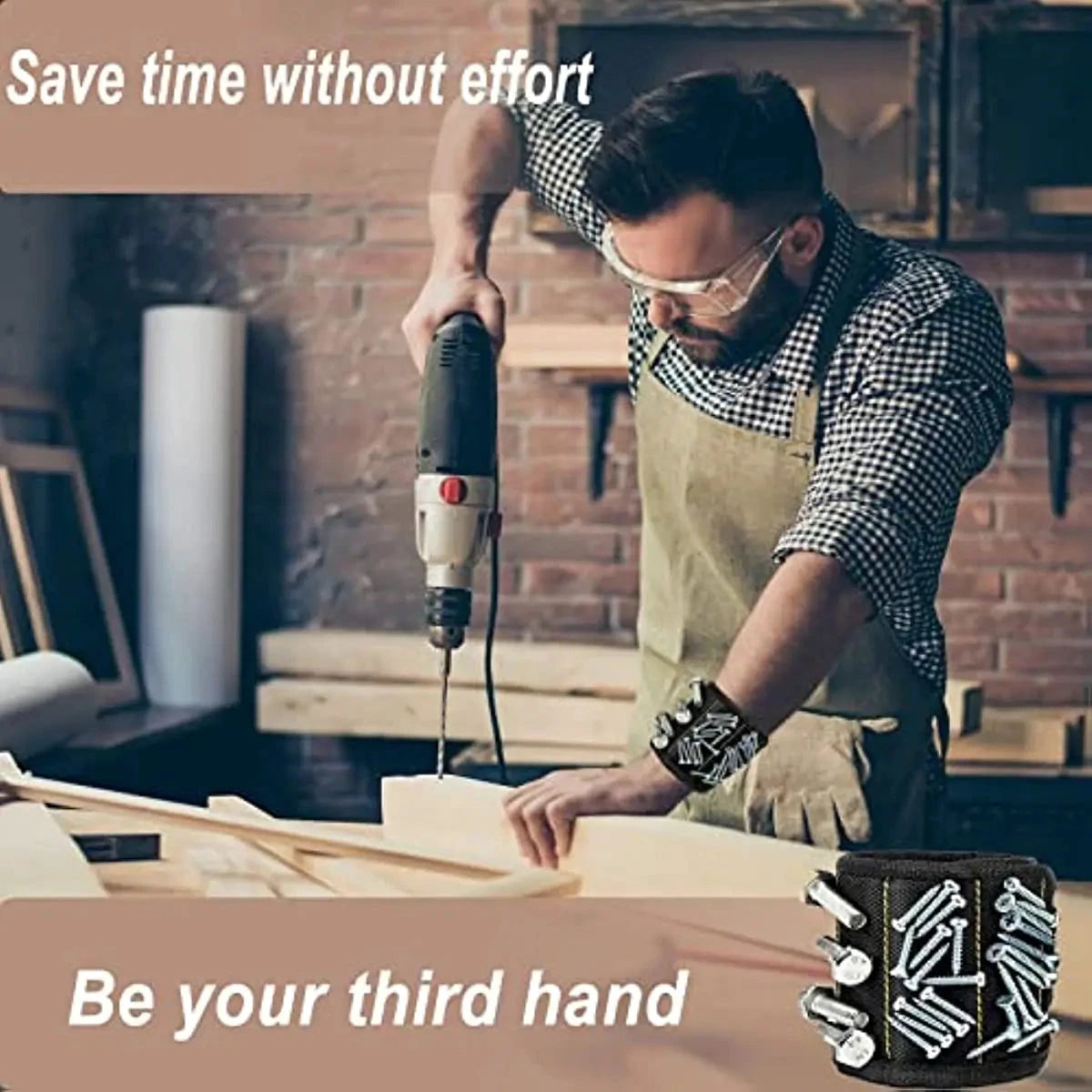 Big River Hardware Upgraded Magnetic Wristband for Screws