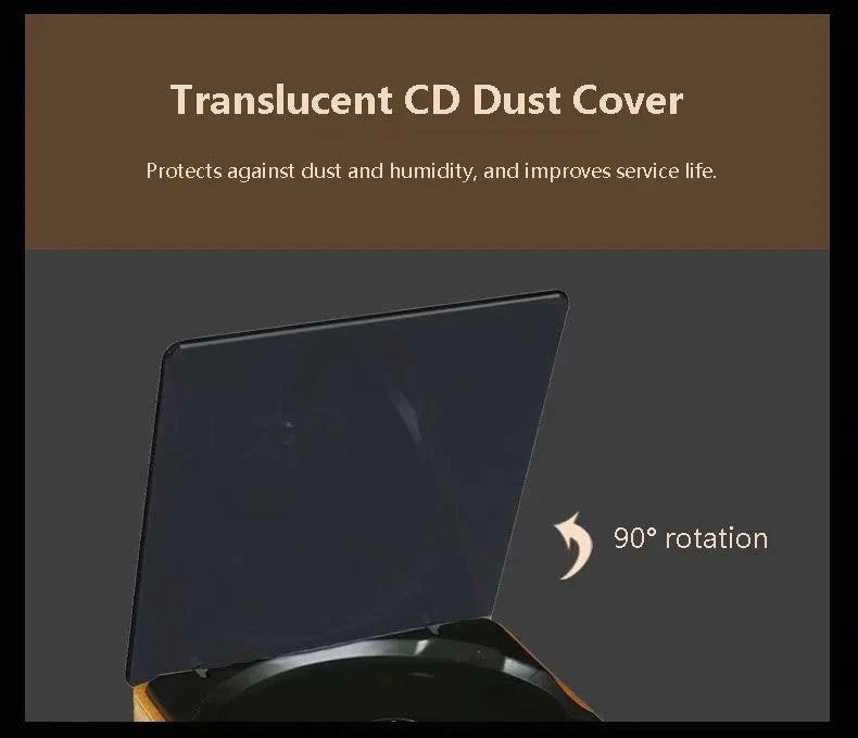 Big River Hardware High-Fidelity Portable CD Player with Lossless Audio