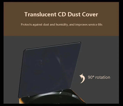Big River Hardware High-Fidelity Portable CD Player with Lossless Audio