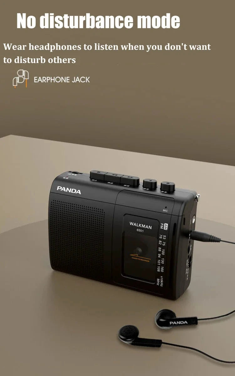 Best Portable Cassette Player with FM Radio