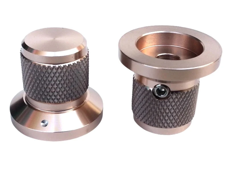 Durable CNC-Machined Aluminum Guitar Knobs, 25mm x 22mm, Corrosion-Resistant and Fade-Proof - Big River Hardware