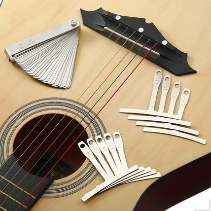 Big River Hardware Stainless Steel Luthier Tool Kit with Gauges