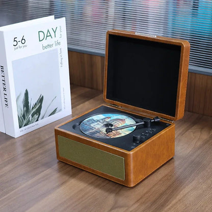 Big River Hardware Retro CD Player with High-Fidelity Sound