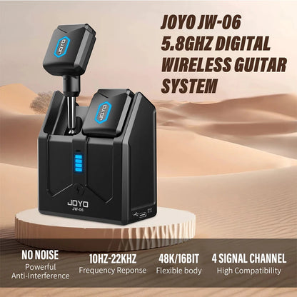 Best Wireless Guitar Transmitter with Charging Case