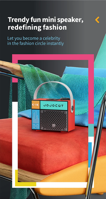 Portable Retro Bluetooth Speaker