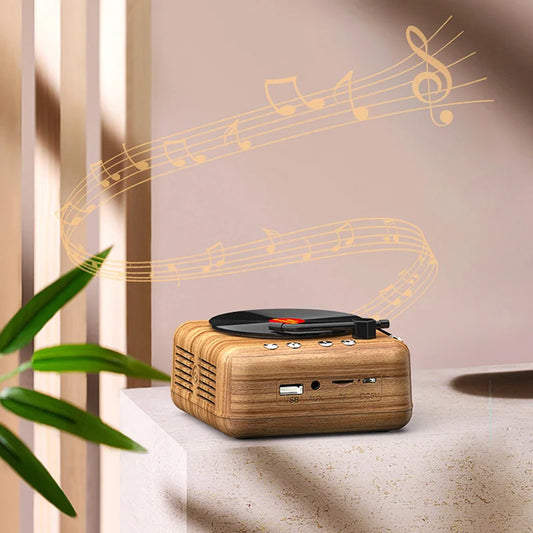 Big River Hardware Bluetooth Speaker with Retro Design