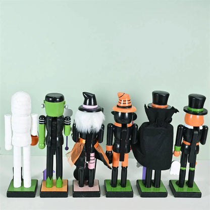 Wooden Halloween Nutcracker