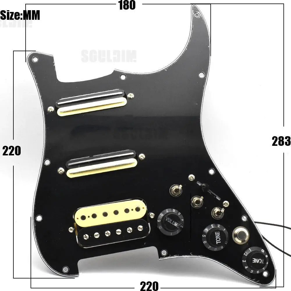 Best Loaded Pickguard for strat With Three Humbuckers