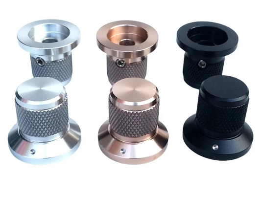 Durable CNC-Machined Aluminum Guitar Knobs, 25mm x 22mm, Corrosion-Resistant and Fade-Proof - Big River Hardware