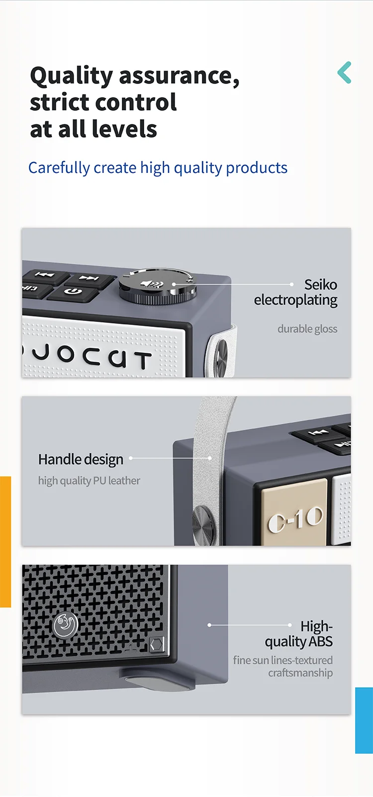 Portable Retro Bluetooth Speaker