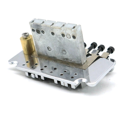 Big River Hardware Double Locking Tremolo Bridge - Black/Silver