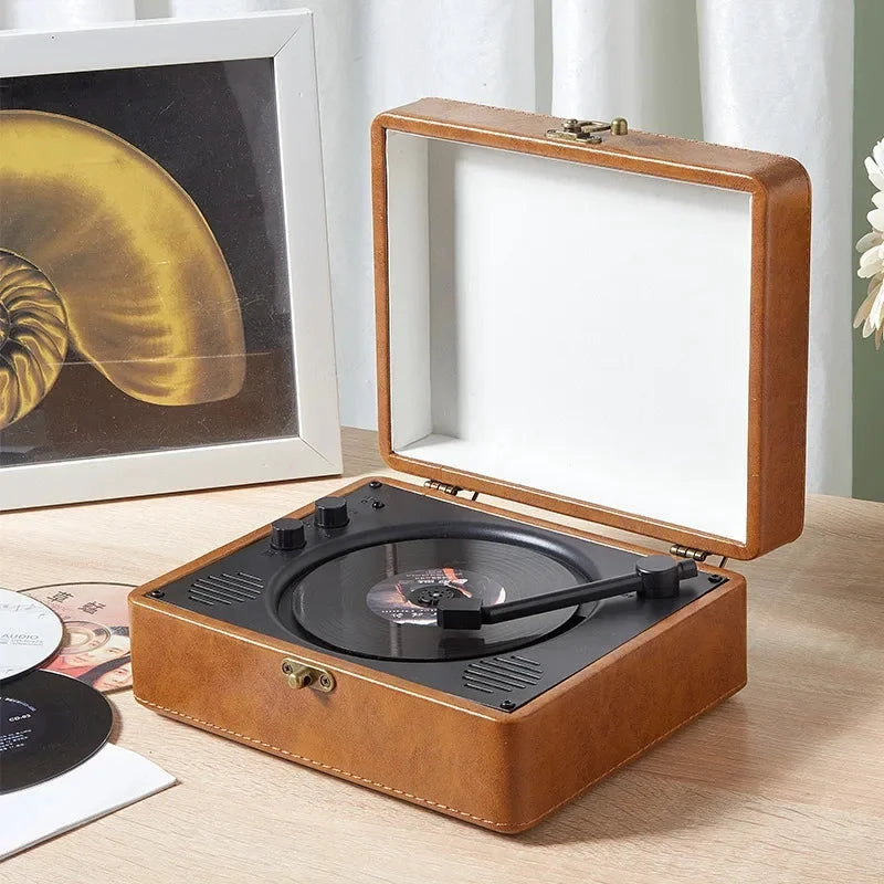 Big River Hardware Vintage Retro CD Player with Bluetooth Connectivity