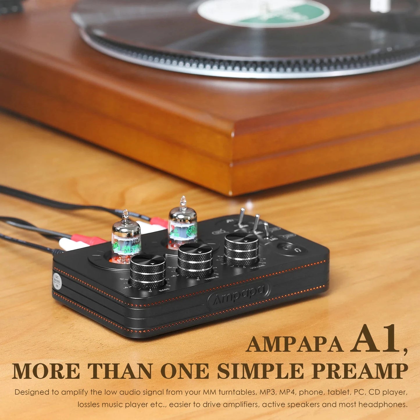 Tube Phono Preamplifier For Turntable