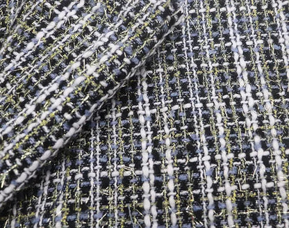 Tweed Speaker Grill Cloth Cream Gold