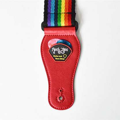 Rainbow Guitar Strap