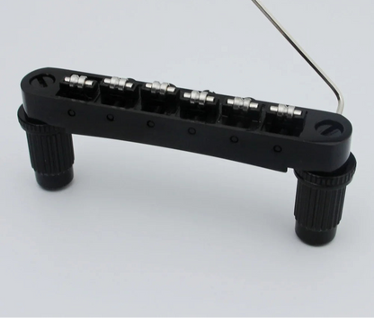 Big River Hardware Premium Tune-O-Matic Bridge Roller Saddles for Enhanced Guitar Tuning Stability and Professional Musician Performance Options