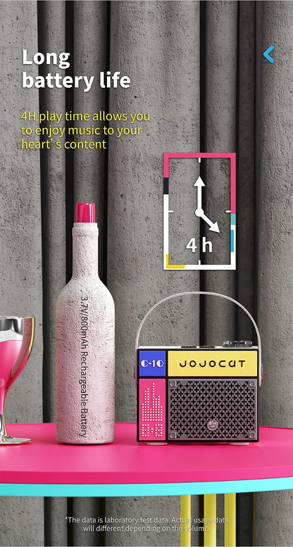 Portable Retro Bluetooth Speaker