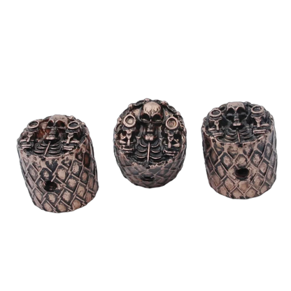 Big River Hardware Premium Skull Design Guitar Knobs for Stylish Rock Musicians' Upgrades