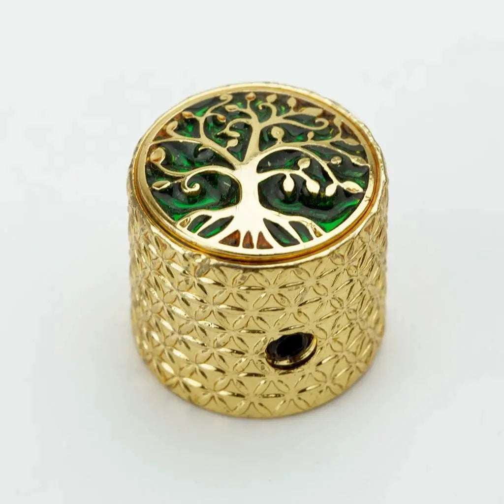 1 PCS GUYKER Surface Large Tree Of Life Potentiometer Knob Inner Diameter 6MM For Guitar Bass