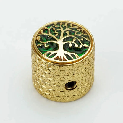 1 PCS GUYKER Surface Large Tree Of Life Potentiometer Knob Inner Diameter 6MM For Guitar Bass