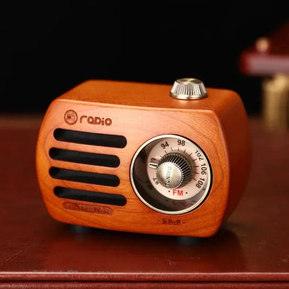 Big River Hardware Vintage Retro FM Radio with Bluetooth 5.0