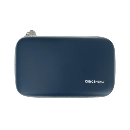 Big River Hardware Premium Harmonica Case - Durable EVA Storage for Up to 7 Instruments with Soft Slots and Zipper Closure