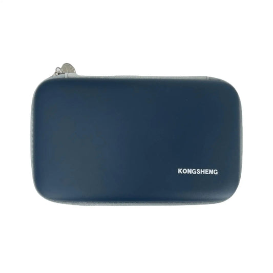 Big River Hardware Premium Harmonica Case - Durable EVA Storage for Up to 7 Instruments with Soft Slots and Zipper Closure